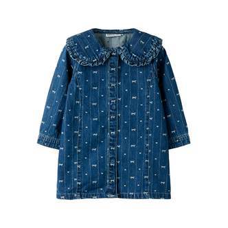 Name It Karla Denim Dresss - Dark Blue Denim - 92 cm