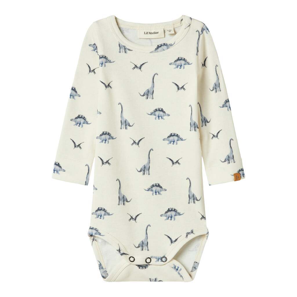 Lil Atelier Geo Atu Slim Body - Turtledove - 56 cm