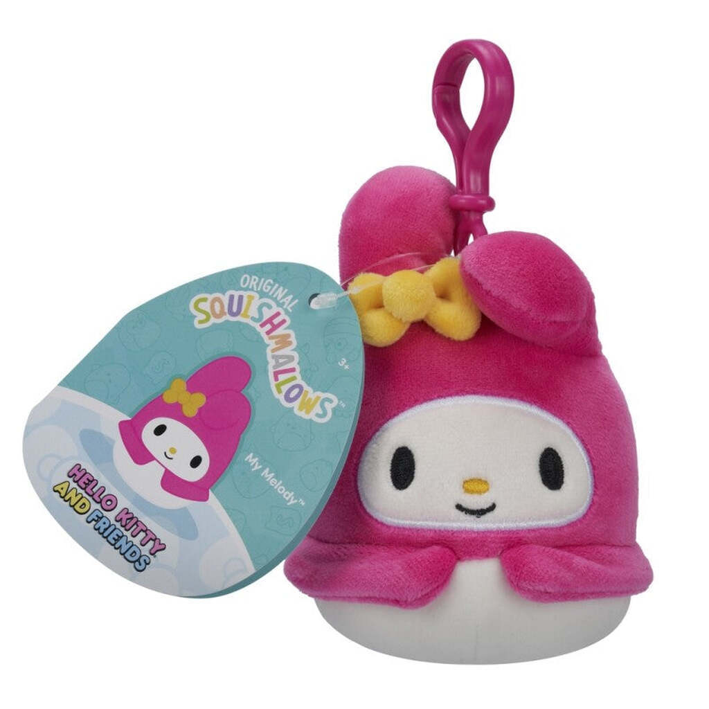 Squishmallows Clip On Hello Kitty and Friends - My Melody