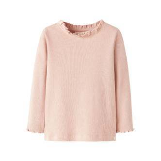 Lil Atelier Nora Slim Top - Cameo Rose - 92 cm