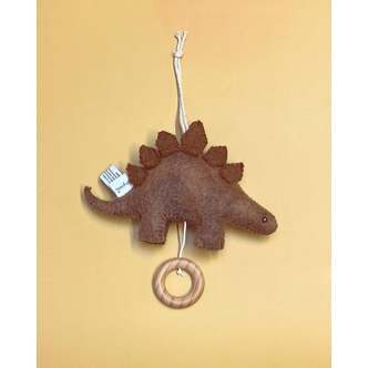 Gamcha Musikuro Dinosaur - Brun