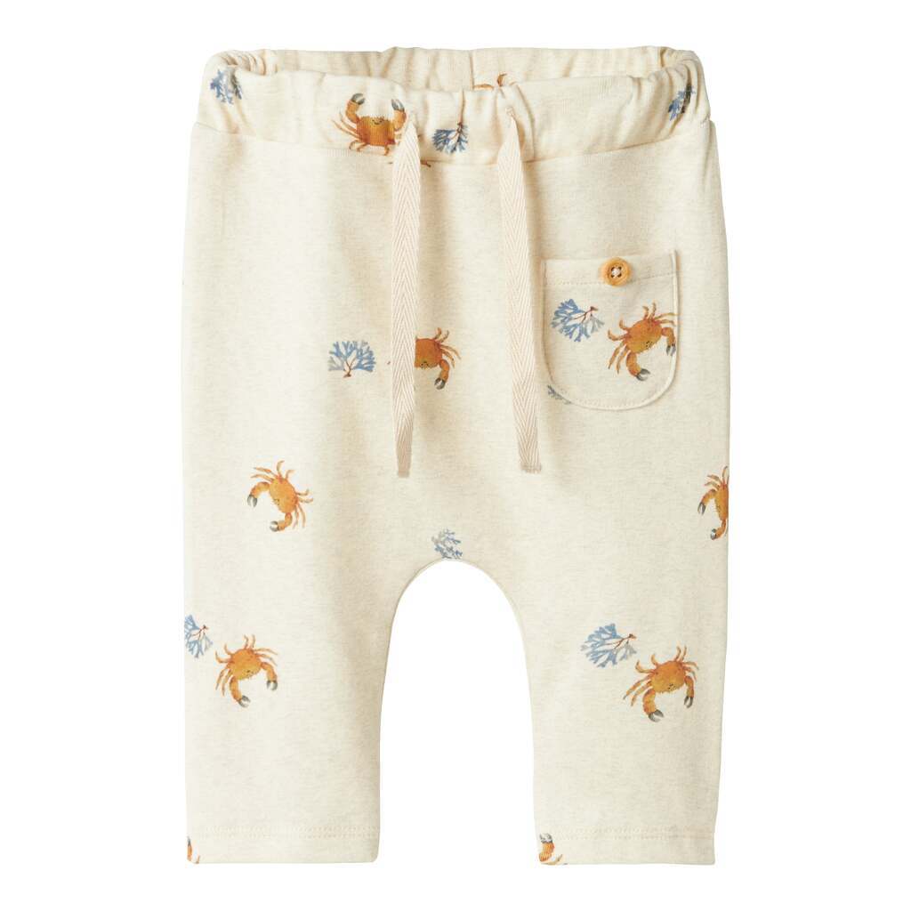 Name It Fabio Pants - Peyote Melange - 50 cm