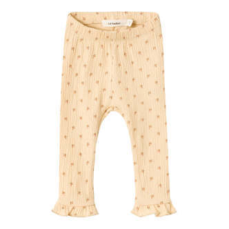 Lil Atelier Nalo Slim Leggings - Wood Ash - 56 cm