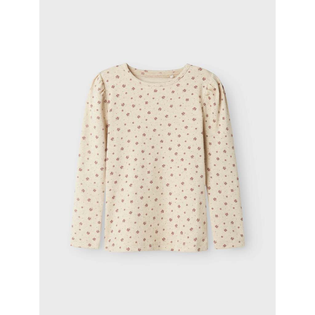 Name It Noella Slim Top -  Peyote Melange - 86 cm
