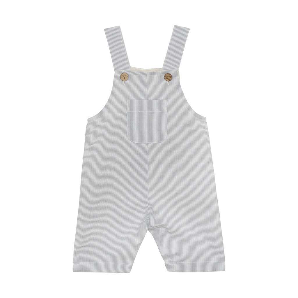 Huttelihut Woven Stripe Overalls - Citadel - 56 cm