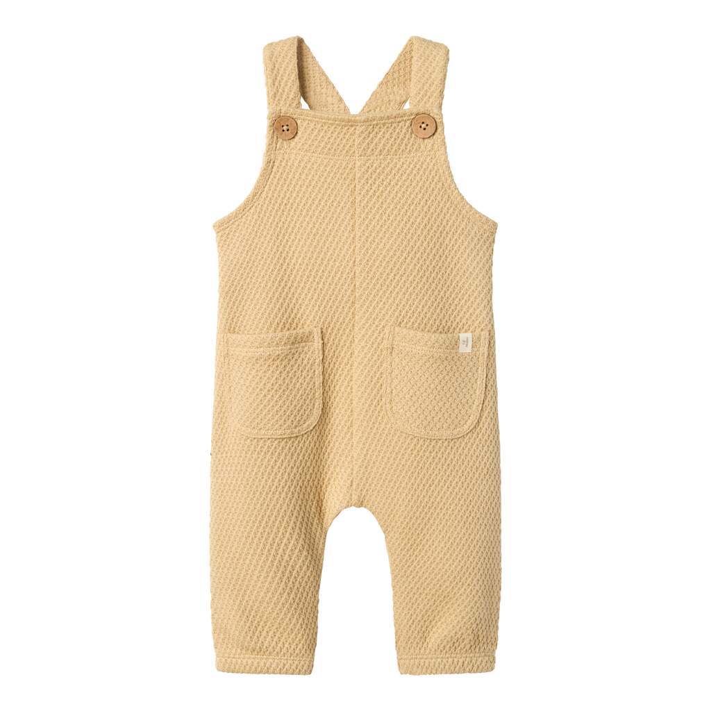 Lil Atelier Defne Loose Overall - Taos Taupe - 56 cm
