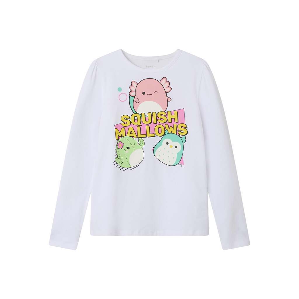 Name It Julda Squishmallows Top - Bright White - 110 cm