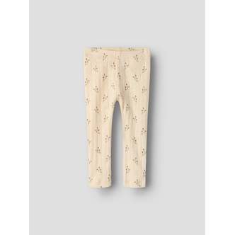Lil Atelier Rachello Ria Slim Leggings - Novelle Peach/Flower - 56 cm