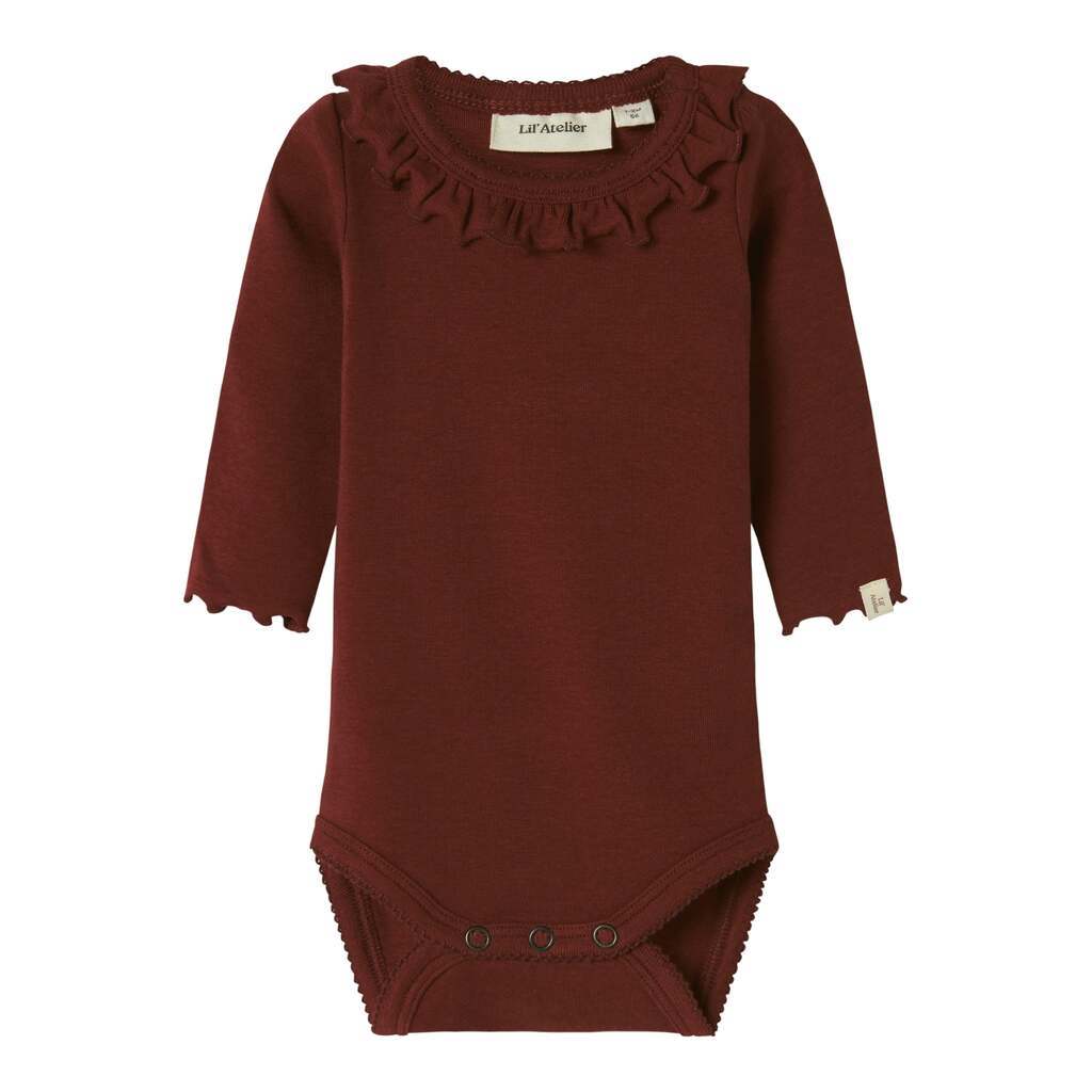 Lil Atelier Gayo Koj Slim Body - Hot Chocolate - 56 cm