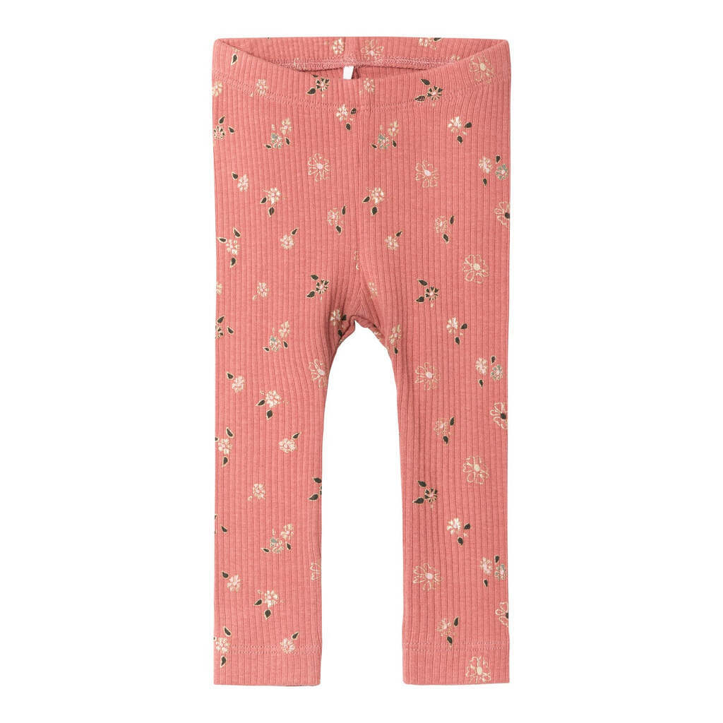 Name It Osha Baby Leggins - Light Mahogany - 50 cm
