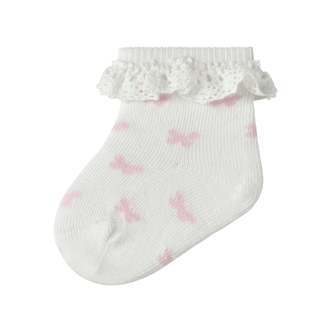 Name It Futterfly Strømper - Cloud Dancer - 50/56