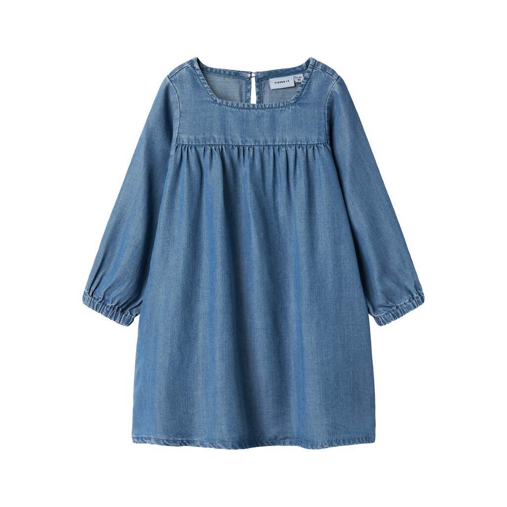 Name It Alice Denim Dresss - Medium Blue Denim - 92 cm