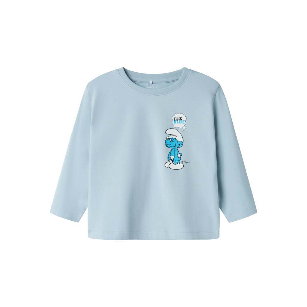 Name It Fys Smurfs Top - Celestial Blue - 92 cm