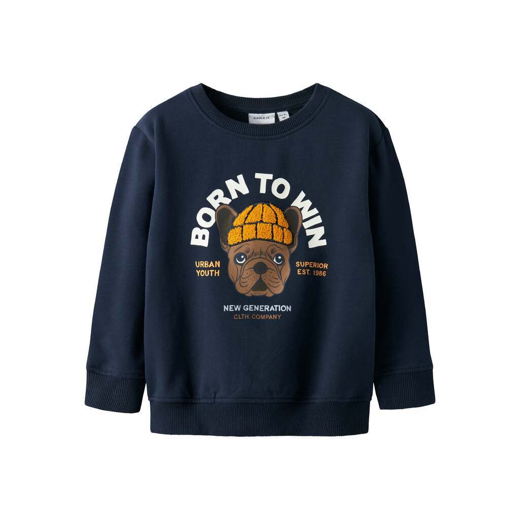 Name It Riguna LS Sweat - Navy Blazer - 92 cm