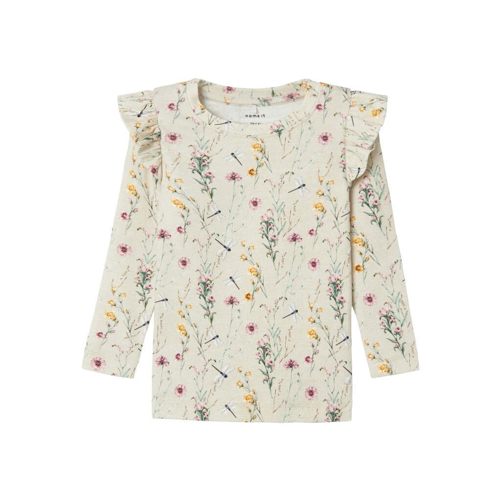 Name It Hanina Shirt - Peyote Melange - 86 cm