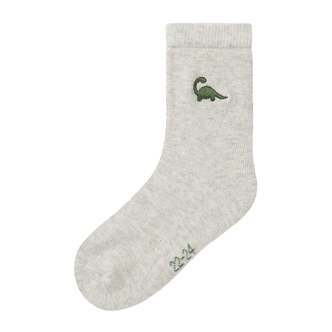 Name It Bille strømpe - Light Grey Melange - 22/24 cm
