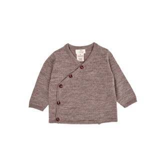Copenhagen Colors Merino Cardigan - Natural Melange - 50 cm