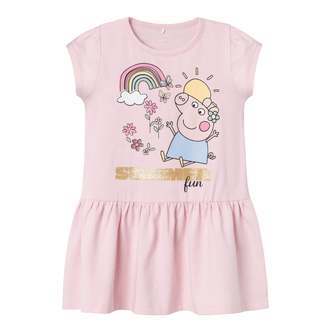 Name It Farina Gurli Gris Kjole - Parfait Pink - 86 cm