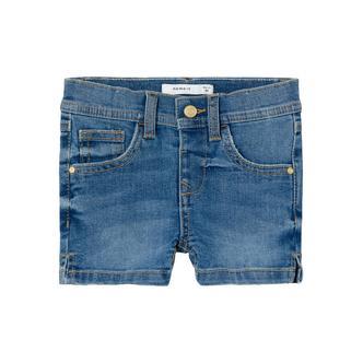Name It Salli Denim Shorts - Medium Blue Denim - 80 cm