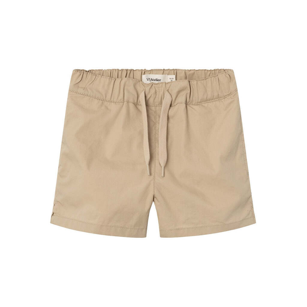 Lil Atelier Fandy Badeshorts - White Pepper - 92 cm