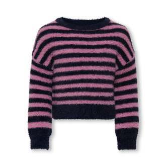 Only Mini Newpiumo Pullover - Night Sky/Mauve Orchid - 92 cm