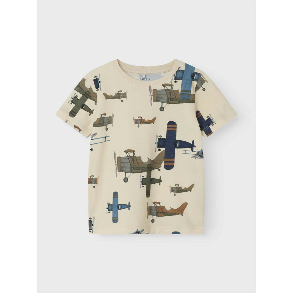 Name It Diuse T-shirt - Almond Milk - 86 cm