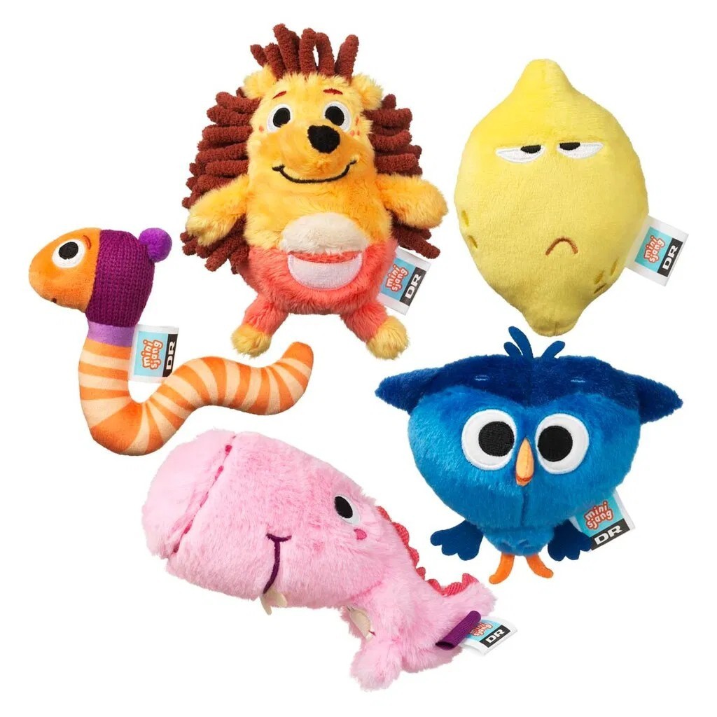 DR - Børste, Trumle, Hr. Citron, Orm & Rut Bamser - Børste