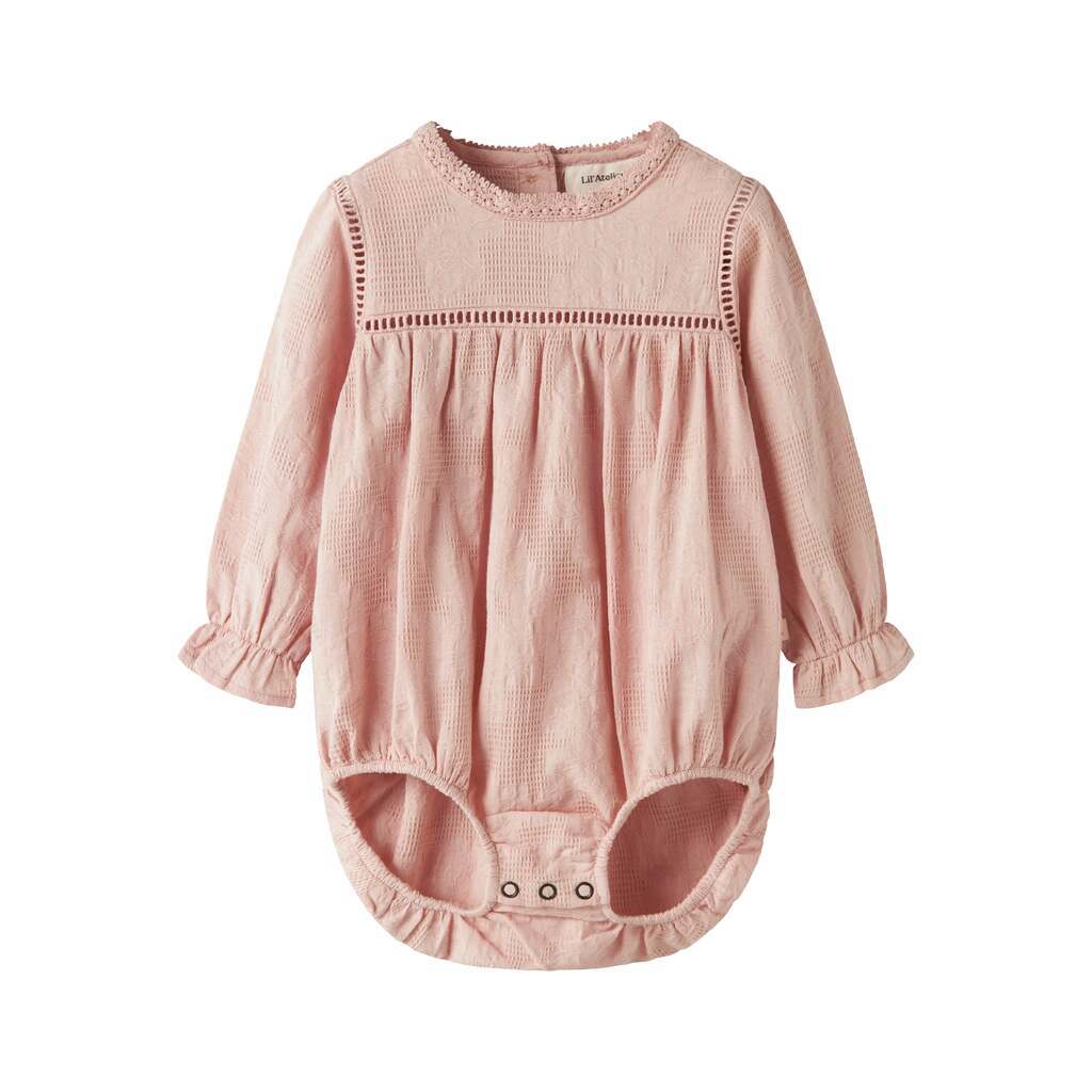 Lil Atelier Ofira Loose Shirt Body - Cameo Rose - 56 cm