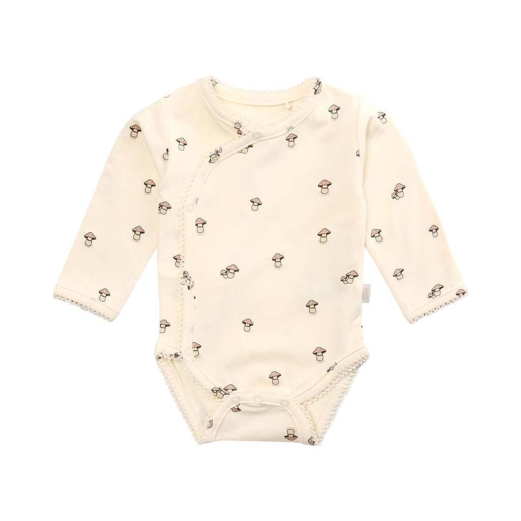 Petit By Sofie Schnoor New Born Body m. svampe - Antique White - 50 cm