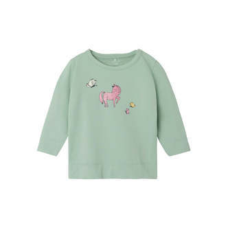 Name It Jennia Bluse - Silt Green - 56 cm
