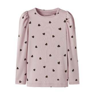 Name It KHeart Top - Burnished Lilac - 92 cm