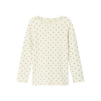 Lil Atelier Lago Kim Slim Top NOOS - Turtledove - 92 cm