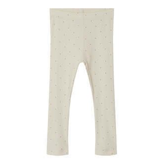 Lil Atelier Gago Kye Slim Leggings - Birch - 92 cm