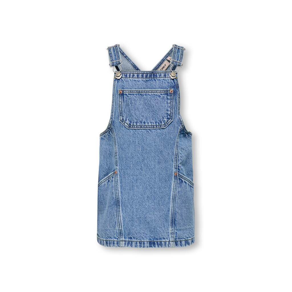 Only Mini Cille Short Spencer Dress - Medium Blue Denim - 92 cm