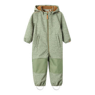 Lil Atelier LA Alfa Softshell dragt - Oil Green - 86