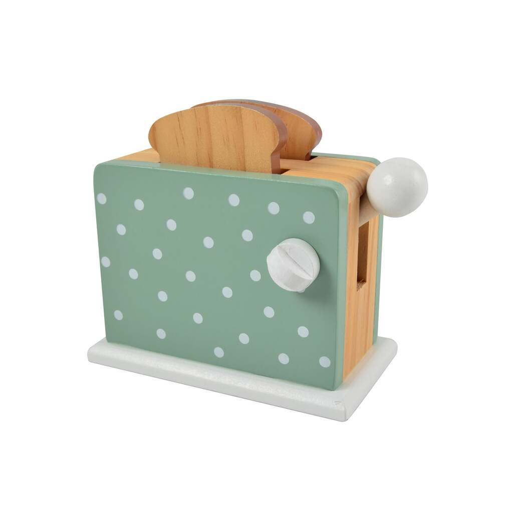 Magni Toaster Grøn med Prikker
