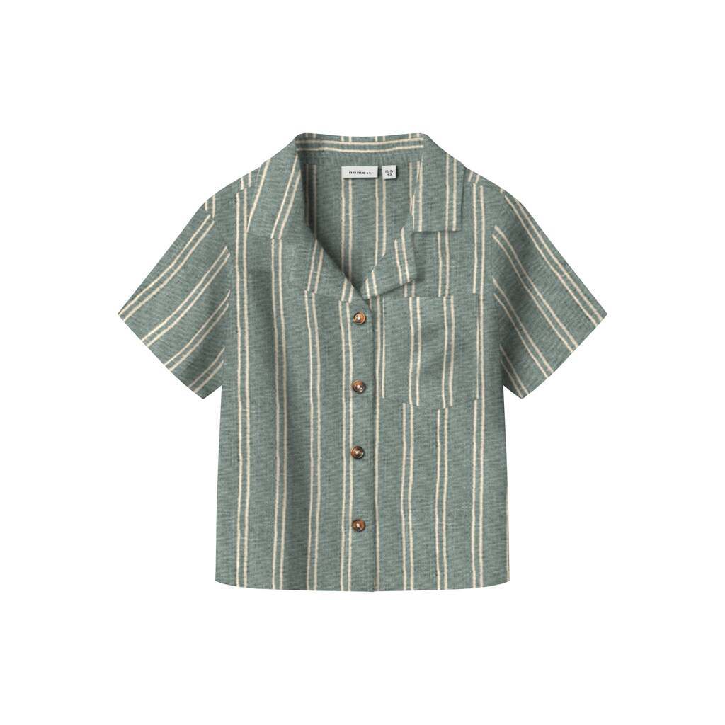 Name It Halom Shirt - Slate Gray - 92 cm