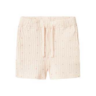 Lil Atelier Hulla Hua Shorts - Peach Whip - 92 cm