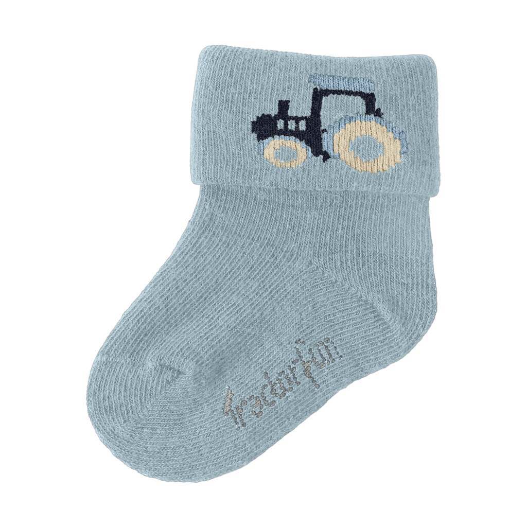 Name It Lumo Strømpe - Dusty Blue - 50/56