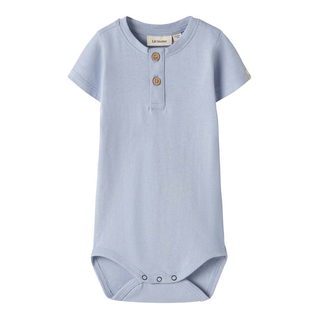 Lil Atelier Dolan SS Body - Zen Blue - 56 cm