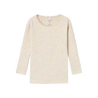 Name It Kab - LS Top - Peyote Melange - 86 cm