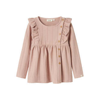 Lil Atelier Ominas Shirt - Shadow Gray - 92 cm