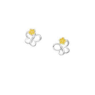 Ørestikker Sommerfugle med blomst - Gul