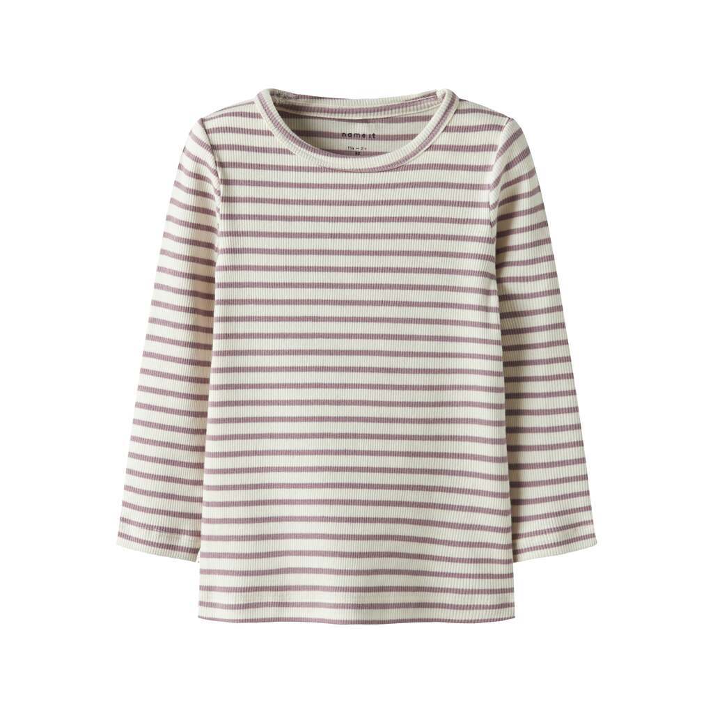 Name It Bani Ls Shirt Noos - Elderberry - 92 cm