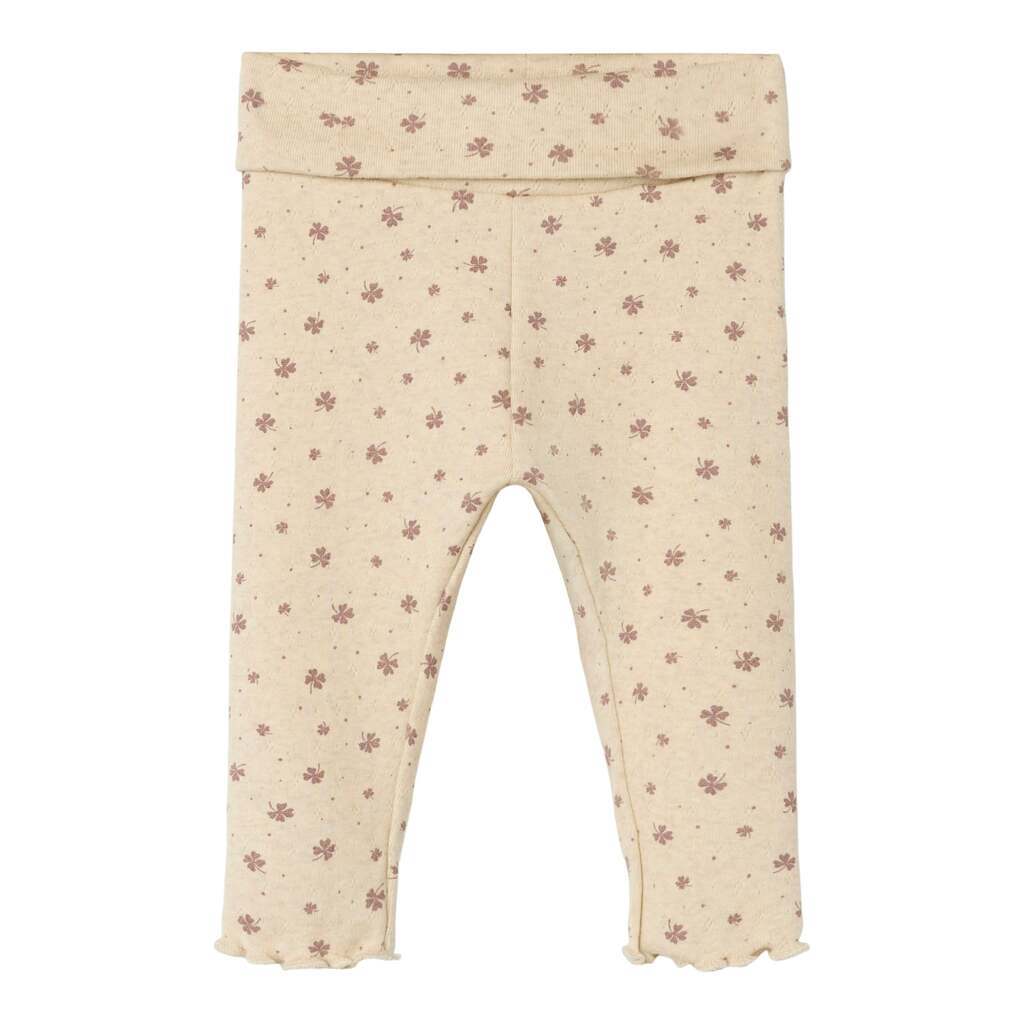 Name It Noella Slim Leggings - Peyote Melange - 50 cm