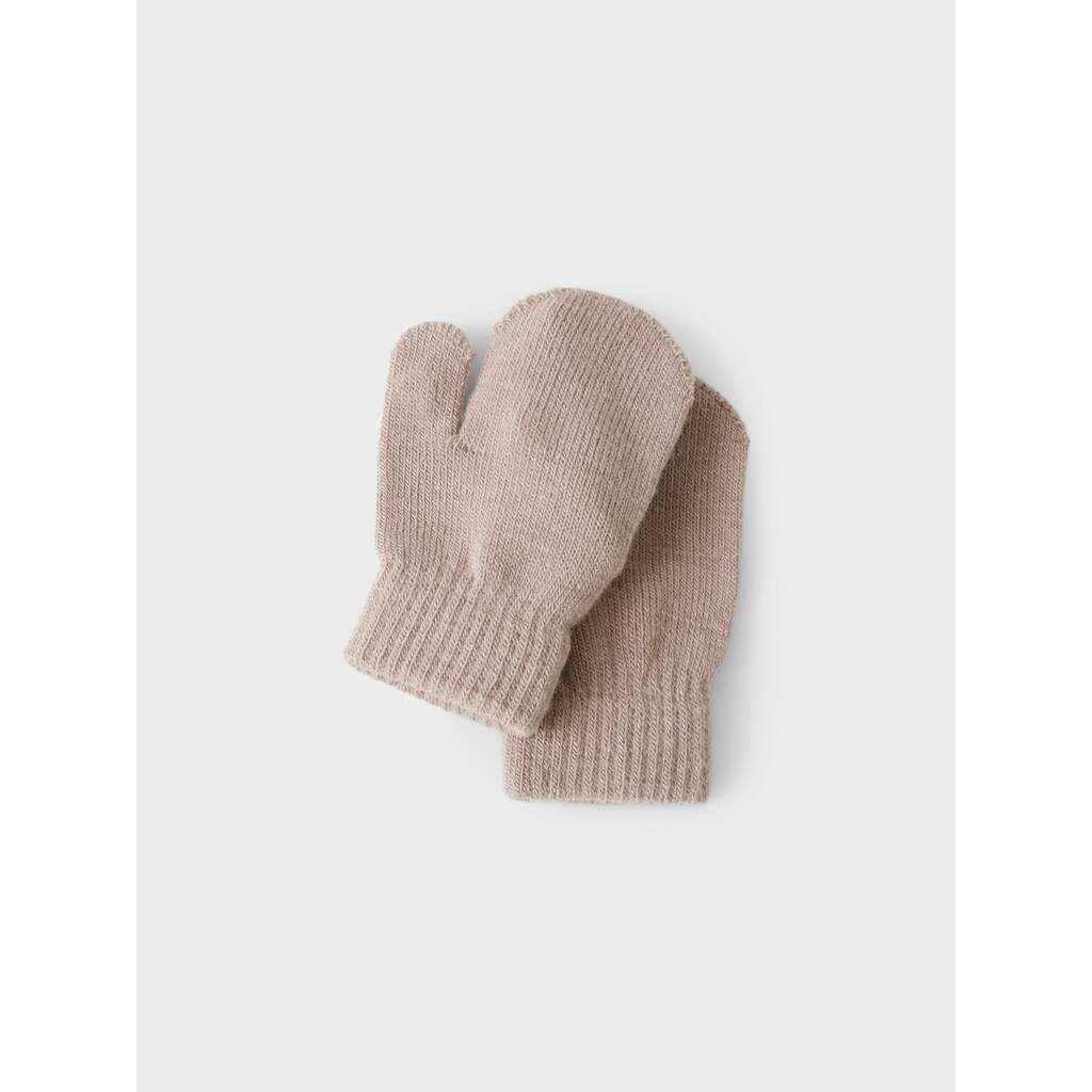 Name It Magic Knit Mittens - Deauville Mauve - One Size