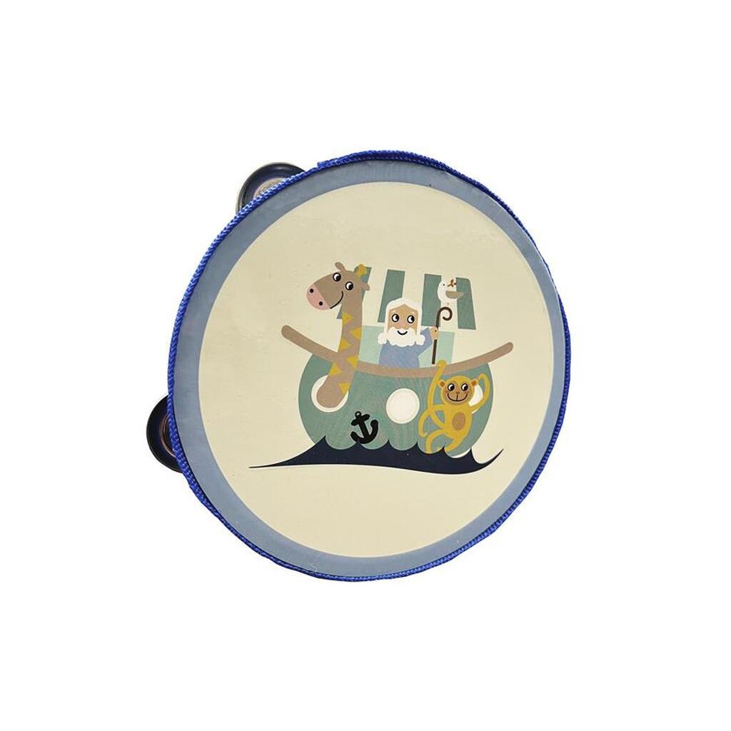 Magni Tamburin med Noahs Ark - Dusty Blue