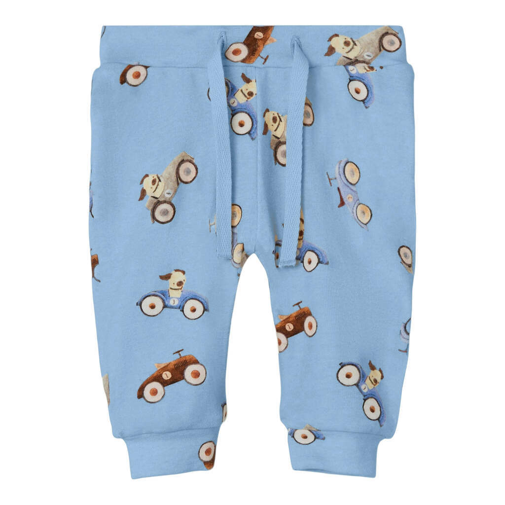 Name It Kar Pants - Chambray Blue Melange - 50 cm