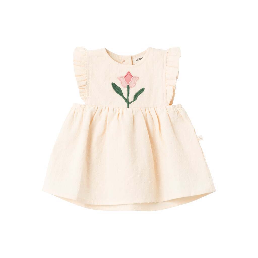 Lil Atelier Dallas Loose Dress - Turtledove - 56 cm