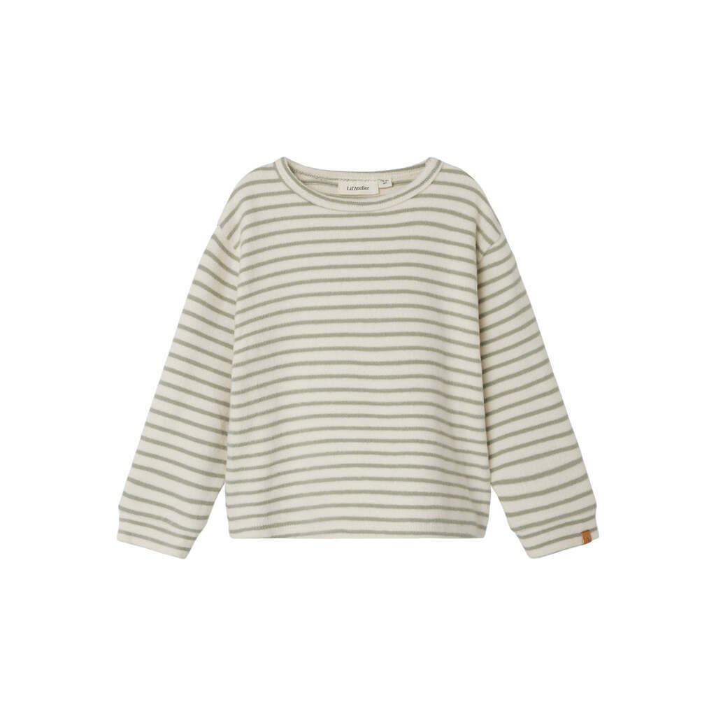 Lil Atelier Thoro Ls Top - Seagrass - 92 cm
